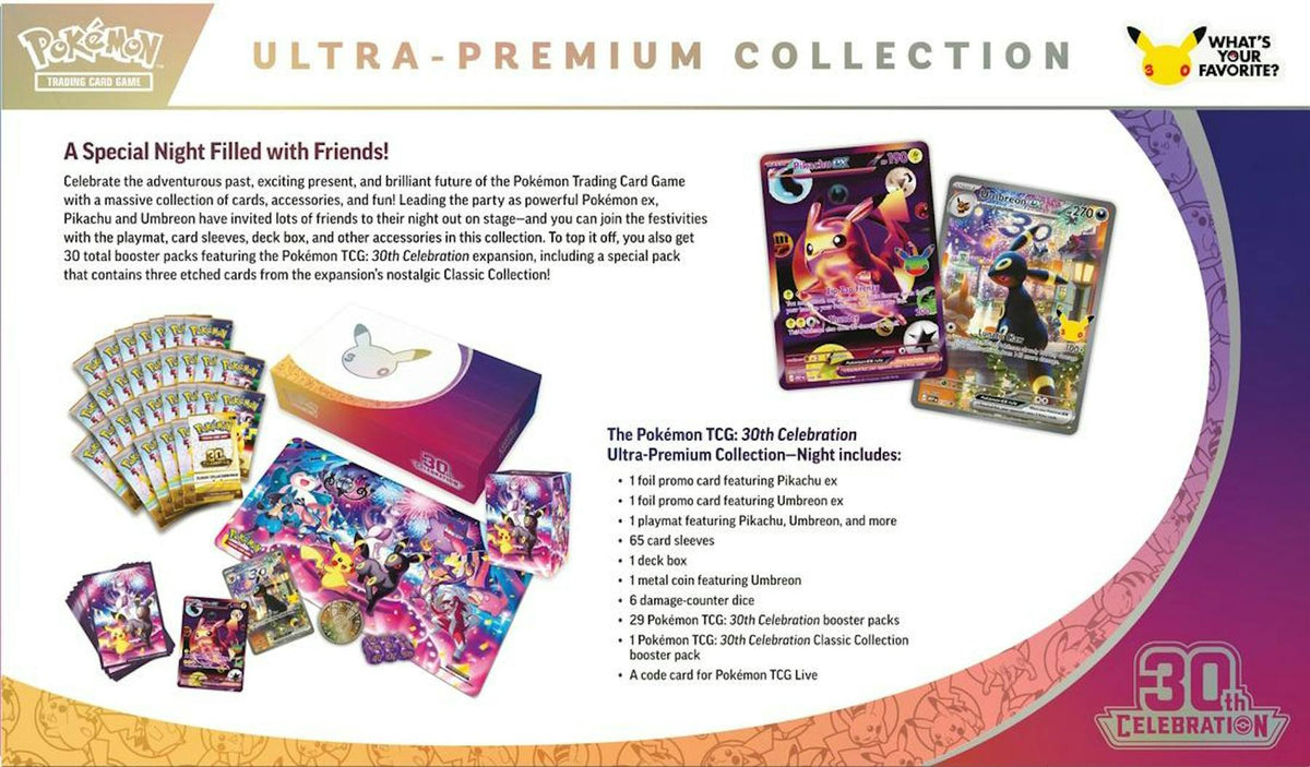 Pokemon TCG 30th Celebration Ultra Premium Collection Box image 4