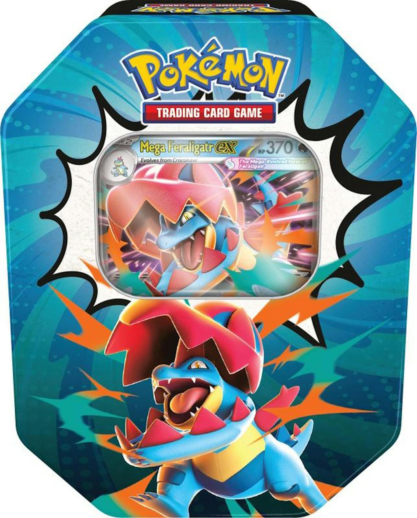 Pokemon Mega Evolution: Ascended Heroes Mega Emboar ex Tin | Columbia Sports Cards | Columbia Hobby - Sports Card Boxes - Toploaders - Card Savers.