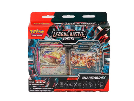 Pokemon Charizard ex League Battle Deck - Columbia Hobby - Sports Card Boxes - Toploaders - Card Savers