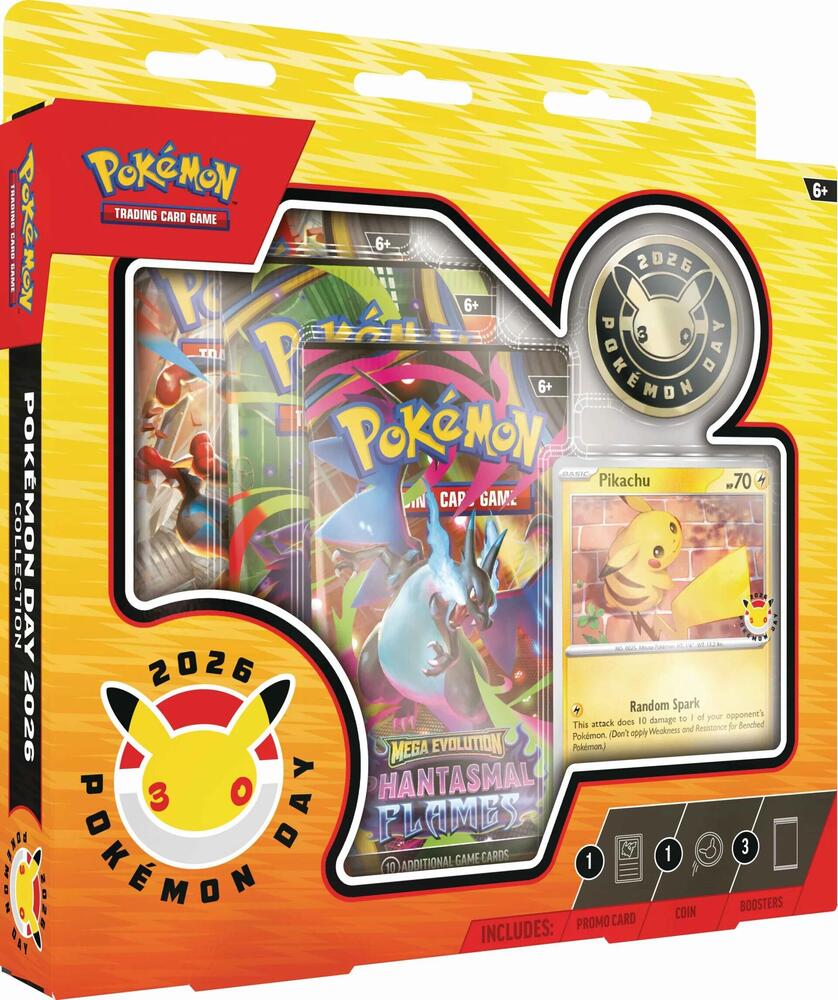 Pokémon Day 2026 Collection (30th Anniversary) | Columbia Sports Cards - Columbia Hobby - Sports Card Boxes - Toploaders - Card Savers