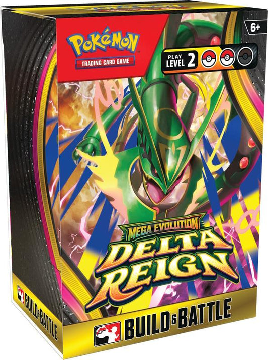 Pokemon TCG Mega Evolution Delta Reign Build & Battle Box