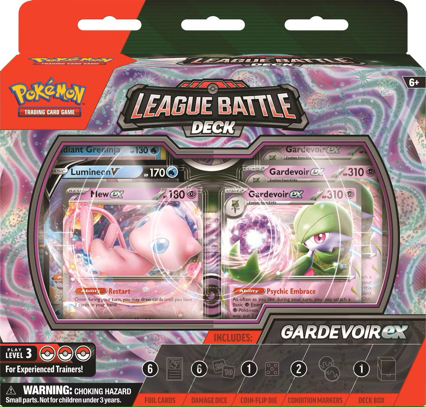Pokemon Gardevoir ex League Battle Deck - Columbia Hobby - Sports Card Boxes - Toploaders - Card Savers