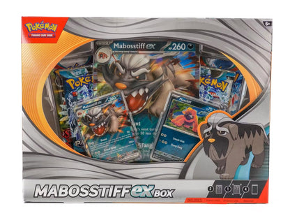 Pokemon Mabosstiff ex Box - Columbia Hobby - Sports Card Boxes - Toploaders - Card Savers