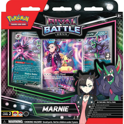 Pokemon Marnie/Steven Rival Battle Deck - Columbia Hobby - Sports Card Boxes - Toploaders - Card Savers