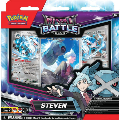 Pokemon Marnie/Steven Rival Battle Deck - Columbia Hobby - Sports Card Boxes - Toploaders - Card Savers