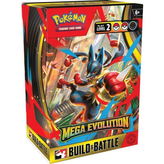 Pokemon Mega Evolution Build & Battle Display | Columbia Sports Cards - Columbia Hobby - Sports Card Boxes - Toploaders - Card Savers