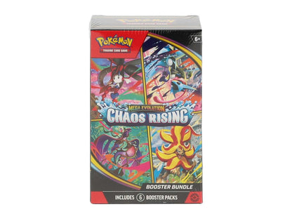 Pokemon Mega Evolution: Chaos Rising Booster Bundle | Columbia Sports Cards - Columbia Hobby - Sports Card Boxes - Toploaders - Card Savers