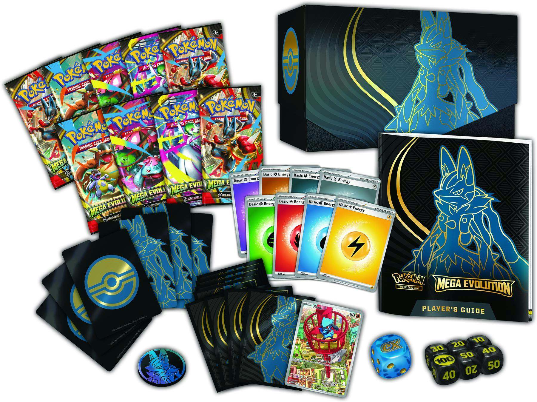 Pokémon Mega Evolution Elite Trainer Box | Columbia Sports Cards - Columbia Hobby - Sports Card Boxes - Toploaders - Card Savers