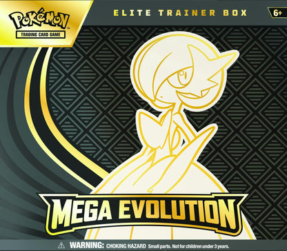 Pokémon Mega Evolution Elite Trainer Box | Columbia Sports Cards - Columbia Hobby - Sports Card Boxes - Toploaders - Card Savers