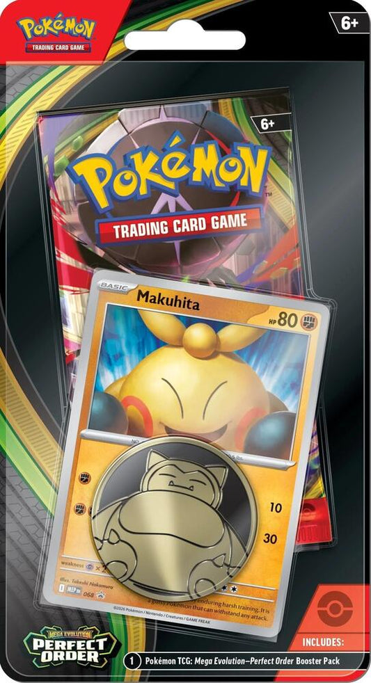 Pokemon Mega Evolution Perfect Order Checklane Blister | Columbia Sports Cards - Columbia Hobby - Sports Card Boxes - Toploaders - Card Savers