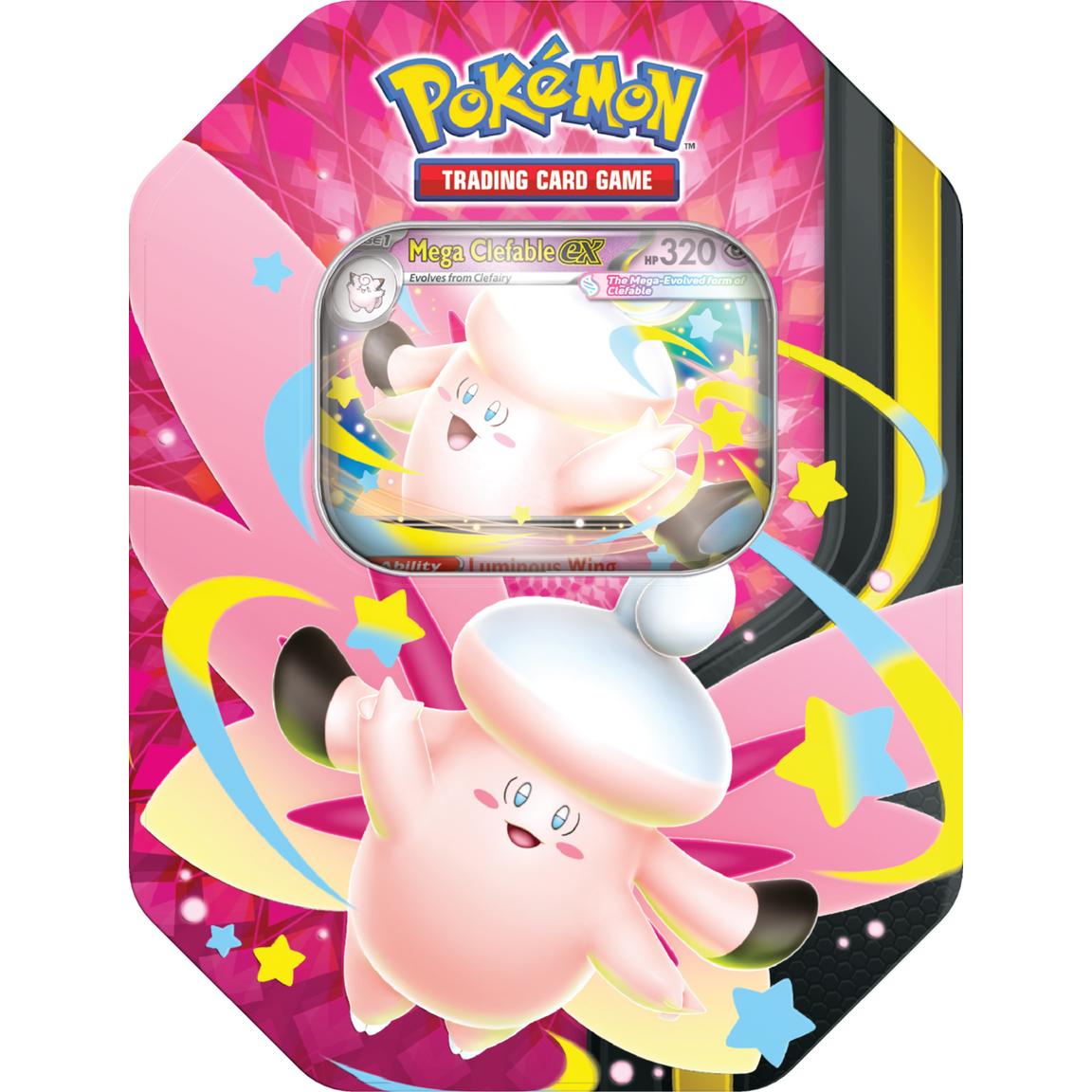 新品未開封 ポケモンカード Mega Moonlight Tin 海外版 缶 Pokemon Mega Moonlit Tin | Columbia Sports Cards