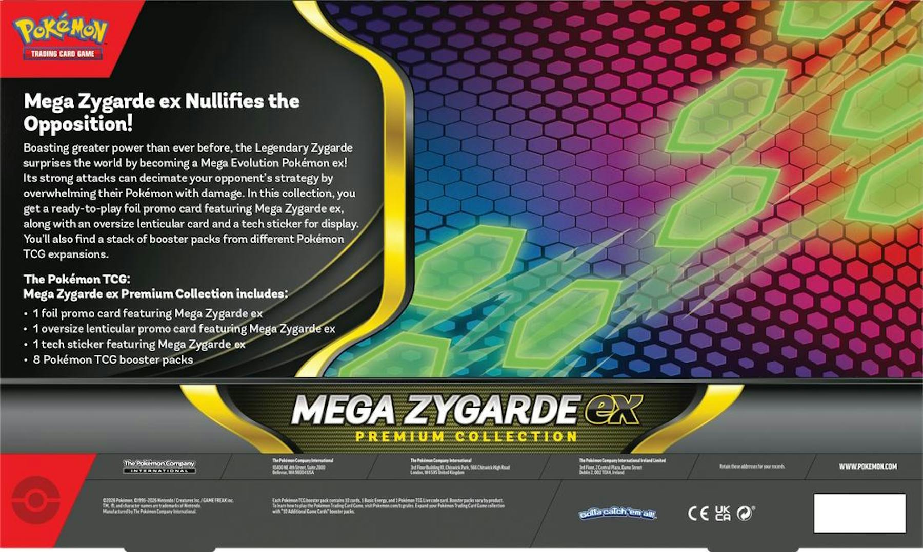 Pokemon Mega Zygarde ex Premium Collection Box | Columbia Sports Cards