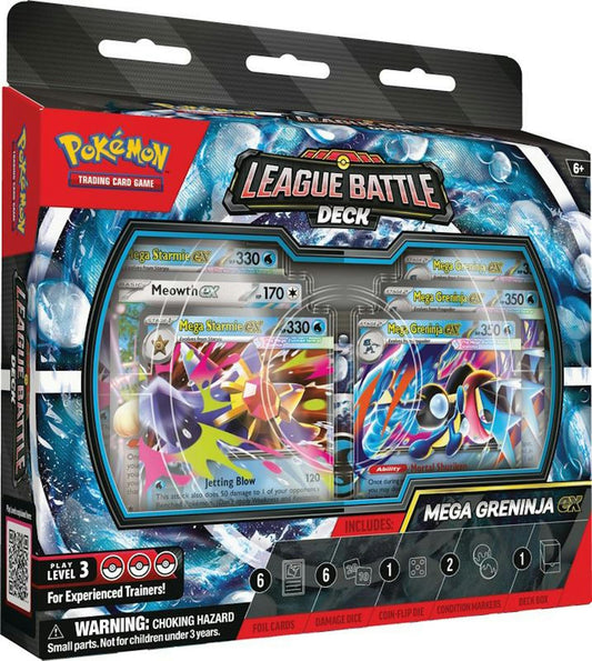 Pokemon TCG Mega Greninja ex League Battle Deck