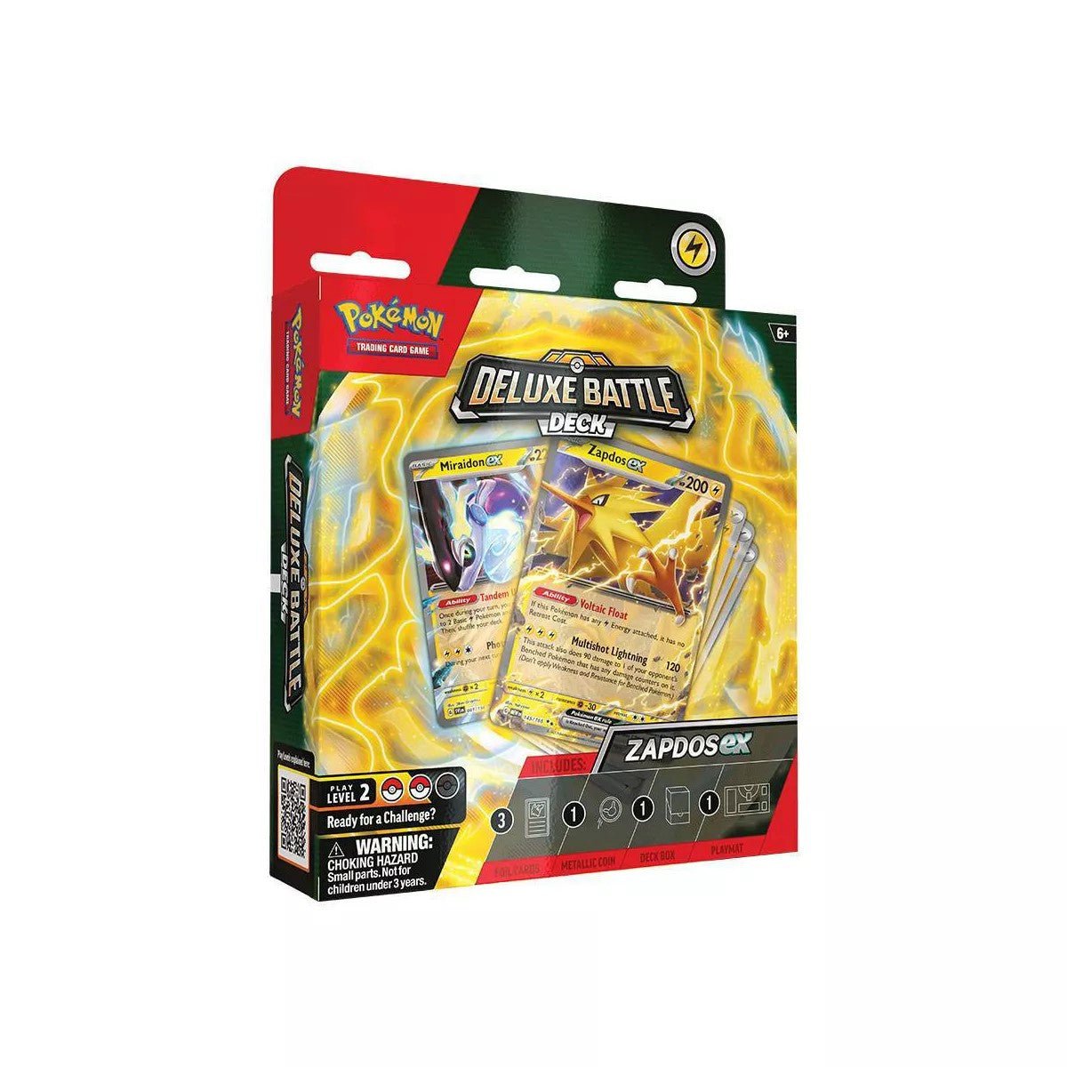 Pokemon Ninetales ex / Zapdos ex Deluxe Battle Deck - Columbia Hobby - Sports Card Boxes - Toploaders - Card Savers