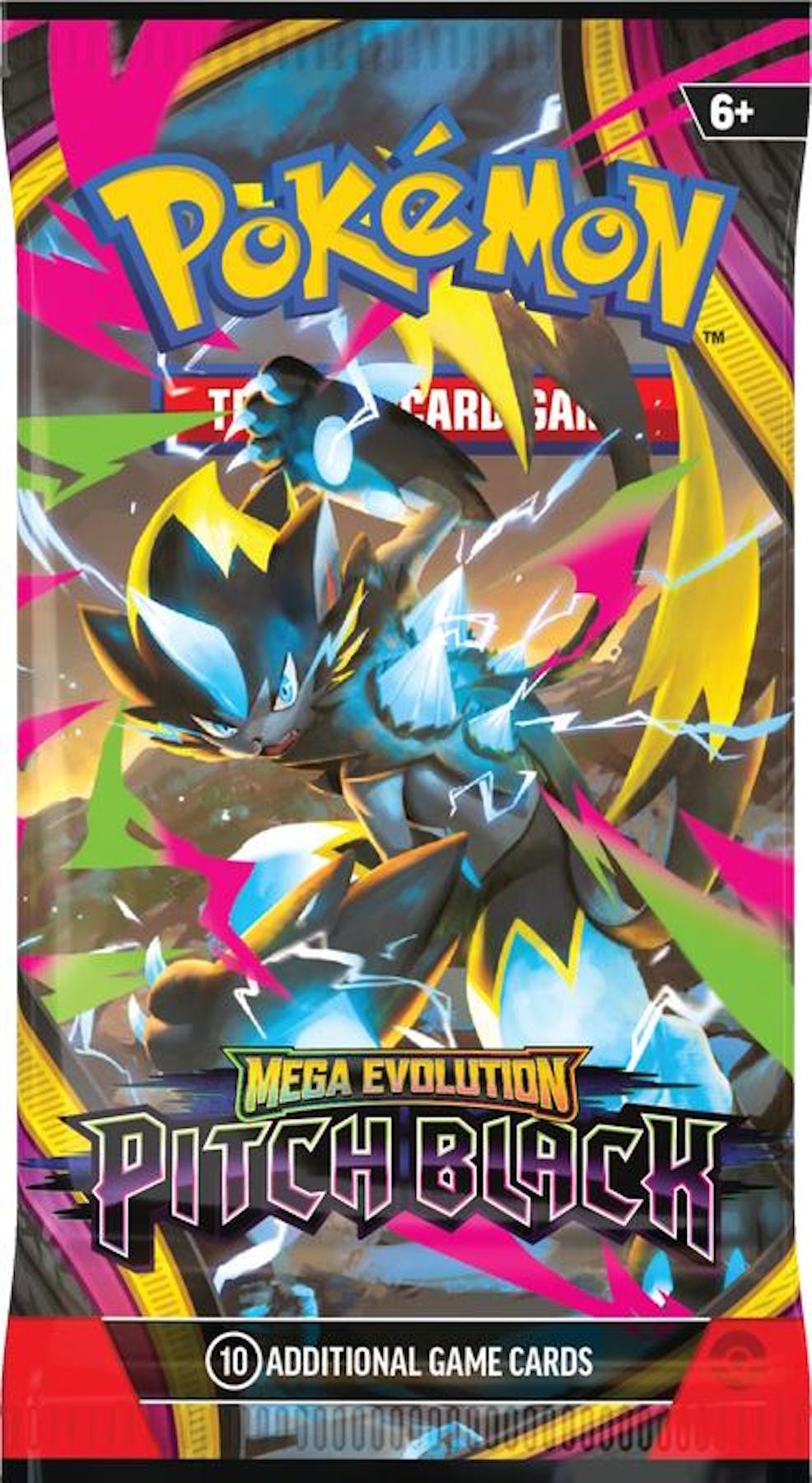 Pokemon: Mega Evolution Pitch Black 6-Pack Booster Bundle