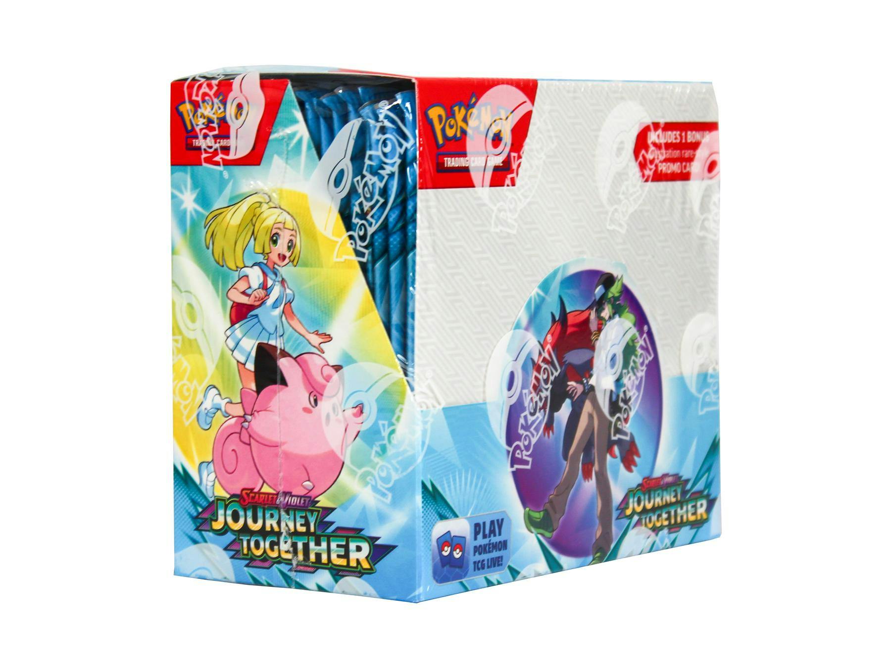 Pokemon Scarlet & Violet: Journey Together Booster Box Columbia Hobby - Sports Card Boxes - Toploaders - Card Savers Pokemon Scarlet & Violet: Journey Together Booster Box Columbia Hobby - Sports Card Boxes - Toploaders - Card Savers
