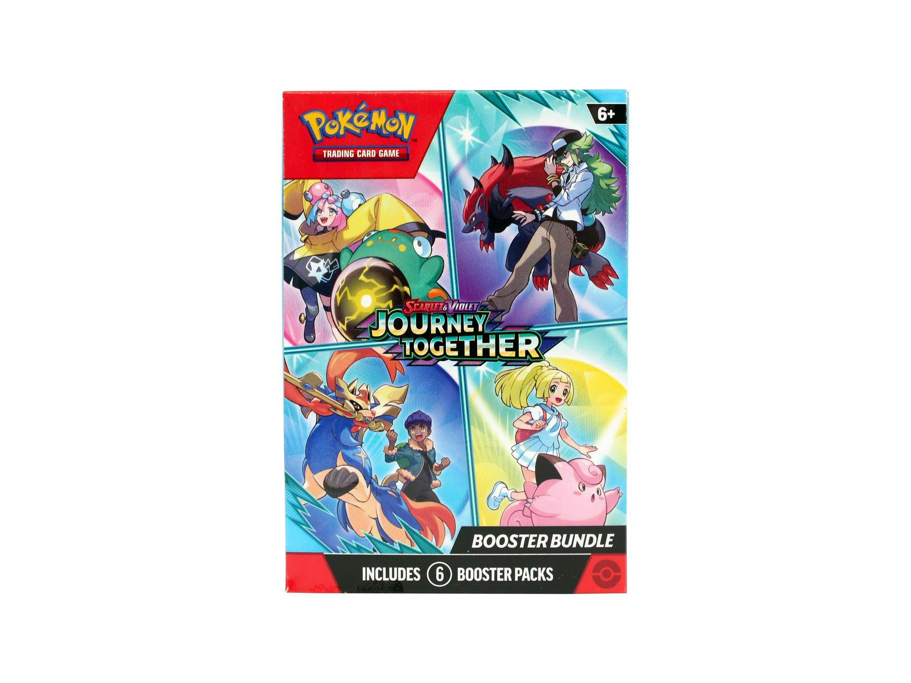 Pokemon Scarlet & Violet Journey Together Booster Bundle - Columbia Hobby - Sports Card Boxes - Toploaders - Card Savers