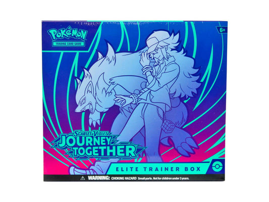Pokemon Scarlet & Violet: Journey Together Elite Trainer Box - Columbia Hobby - Sports Card Boxes - Toploaders - Card Savers