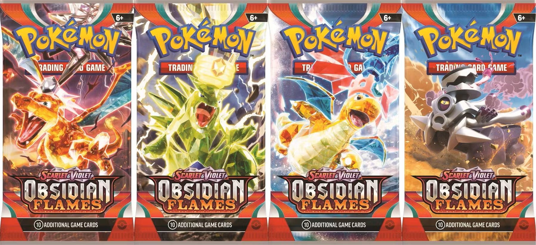 Pokemon Scarlet & Violet Obsidian Flames Booster Box - Columbia Hobby - Sports Card Boxes - Toploaders - Card Savers