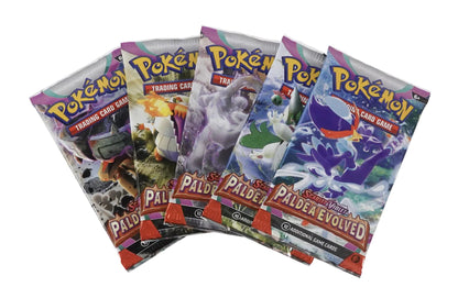 Pokémon Scarlet & Violet Paldea Evolved Booster Box - Columbia Hobby - Sports Card Boxes - Toploaders - Card Savers