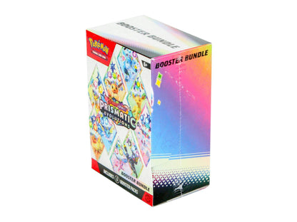 Pokemon Scarlet & Violet: Prismatic Evolutions Bundle - Columbia Hobby - Sports Card Boxes - Toploaders - Card Savers