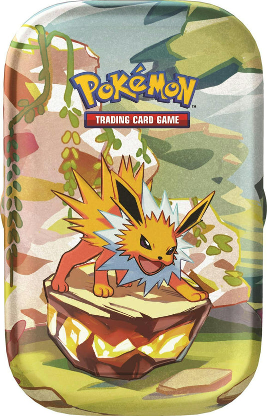 Pokemon Scarlet & Violet Prismatic Evolutions Mini Tin - Columbia Hobby - Sports Card Boxes - Toploaders - Card Savers