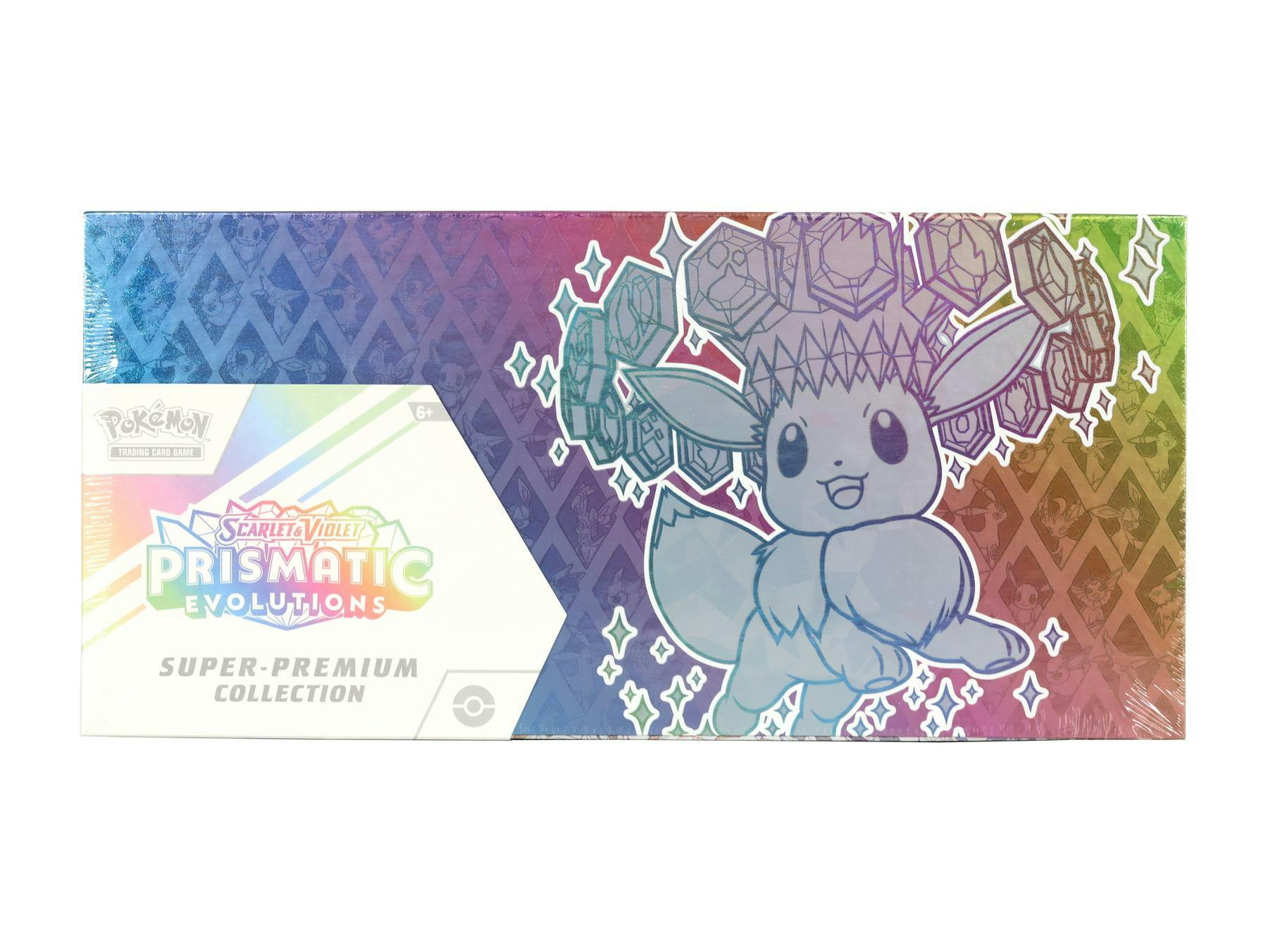 Pokemon Scarlet & Violet: Prismatic Evolutions Super Premium Collection Box - Columbia Hobby - Sports Card Boxes - Toploaders - Card Savers