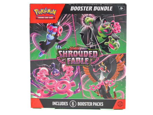 Pokemon Scarlet & Violet: Shrouded Fable Bundle - Columbia Hobby - Sports Card Boxes - Toploaders - Card Savers