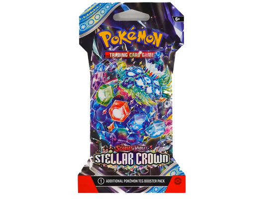 Pokemon Scarlet & Violet: Stellar Crown Sleeved Booster - Columbia Hobby - Sports Card Boxes - Toploaders - Card Savers