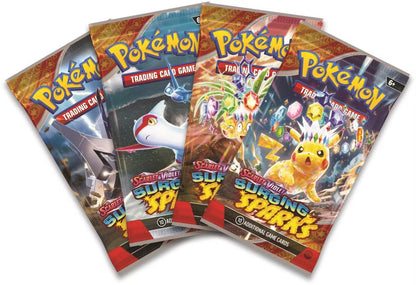 Pokemon Scarlet & Violet: Surging Sparks Booster Box - Columbia Hobby - Sports Card Boxes - Toploaders - Card Savers