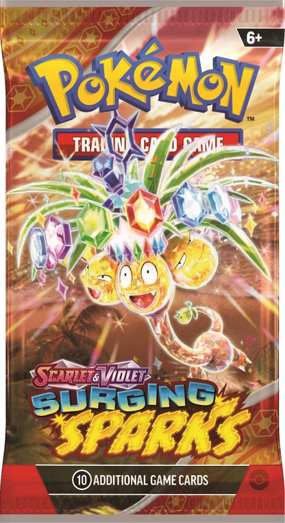 Pokemon Scarlet & Violet: Surging Sparks Booster Box - Columbia Hobby - Sports Card Boxes - Toploaders - Card Savers