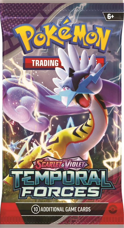 Pokemon Scarlet & Violet: Temporal Forces Booster Box - Columbia Hobby - Sports Card Boxes - Toploaders - Card Savers