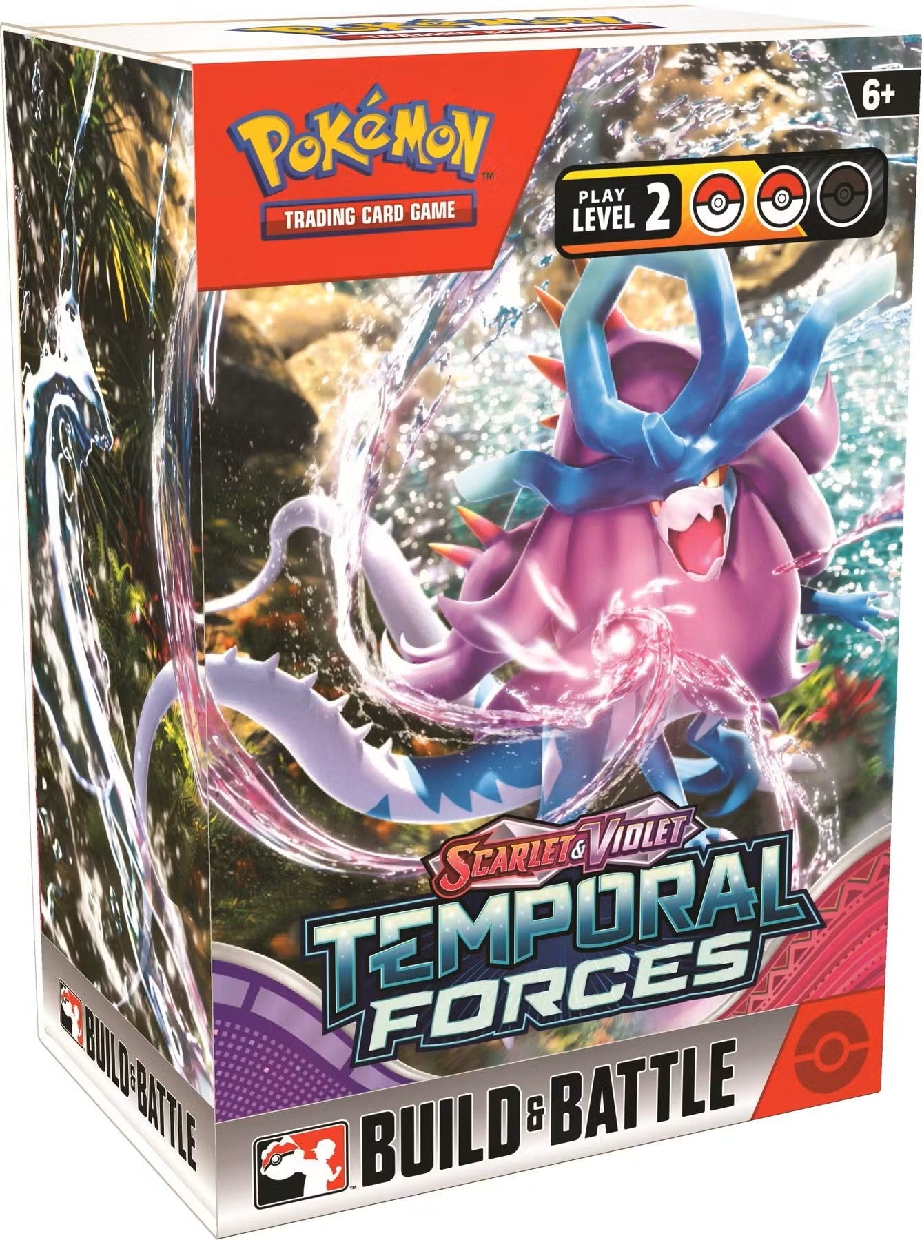Pokemon Scarlet & Violet: Temporal Forces Build & Battle Kit - Columbia Hobby - Sports Card Boxes - Toploaders - Card Savers