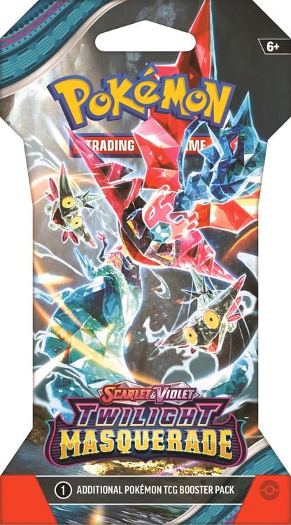 Pokemon Scarlet & Violet: Twilight Masquerade Sleeved Booster - Columbia Hobby - Sports Card Boxes - Toploaders - Card Savers