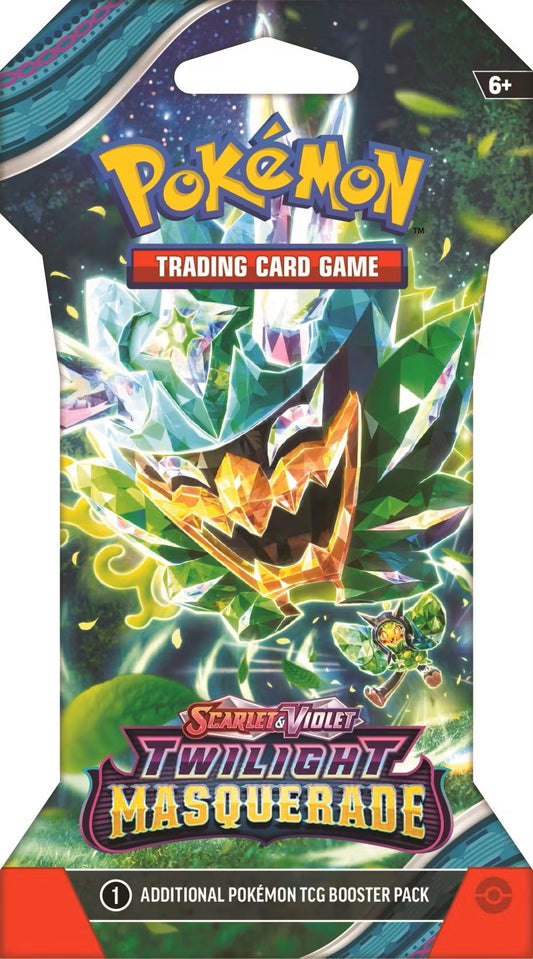 Pokemon Scarlet & Violet: Twilight Masquerade Sleeved Booster - Columbia Hobby - Sports Card Boxes - Toploaders - Card Savers