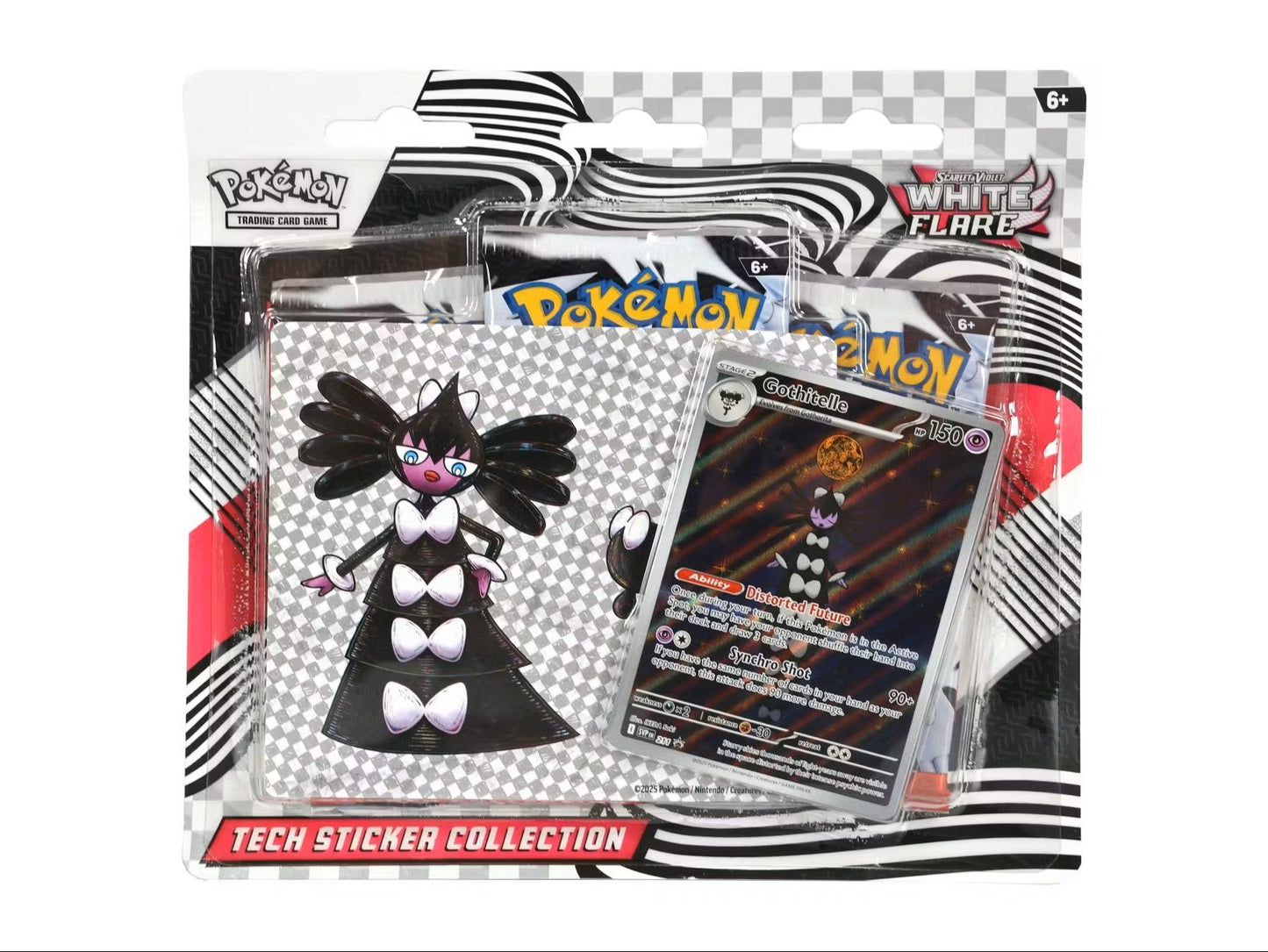 Pokemon Scarlet & Violet: White Flare Tech Sticker Collection Pack – Columbia Sports Cards & More - Columbia Hobby - Sports Card Boxes - Toploaders - Card Savers