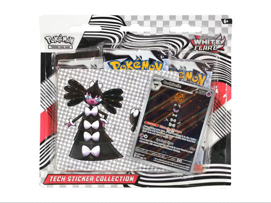 Pokemon Scarlet & Violet: White Flare Tech Sticker Collection Pack – Columbia Sports Cards & More - Columbia Hobby - Sports Card Boxes - Toploaders - Card Savers