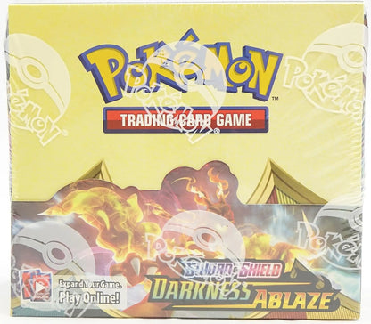 Pokémon Sword & Shield: Darkness Ablaze Booster Box - Columbia Hobby - Sports Card Boxes - Toploaders - Card Savers
