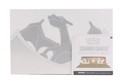 Pokémon Sword & Shield Ultra Premium Collection - Charizard Box - Columbia Hobby - Sports Card Boxes - Toploaders - Card Savers