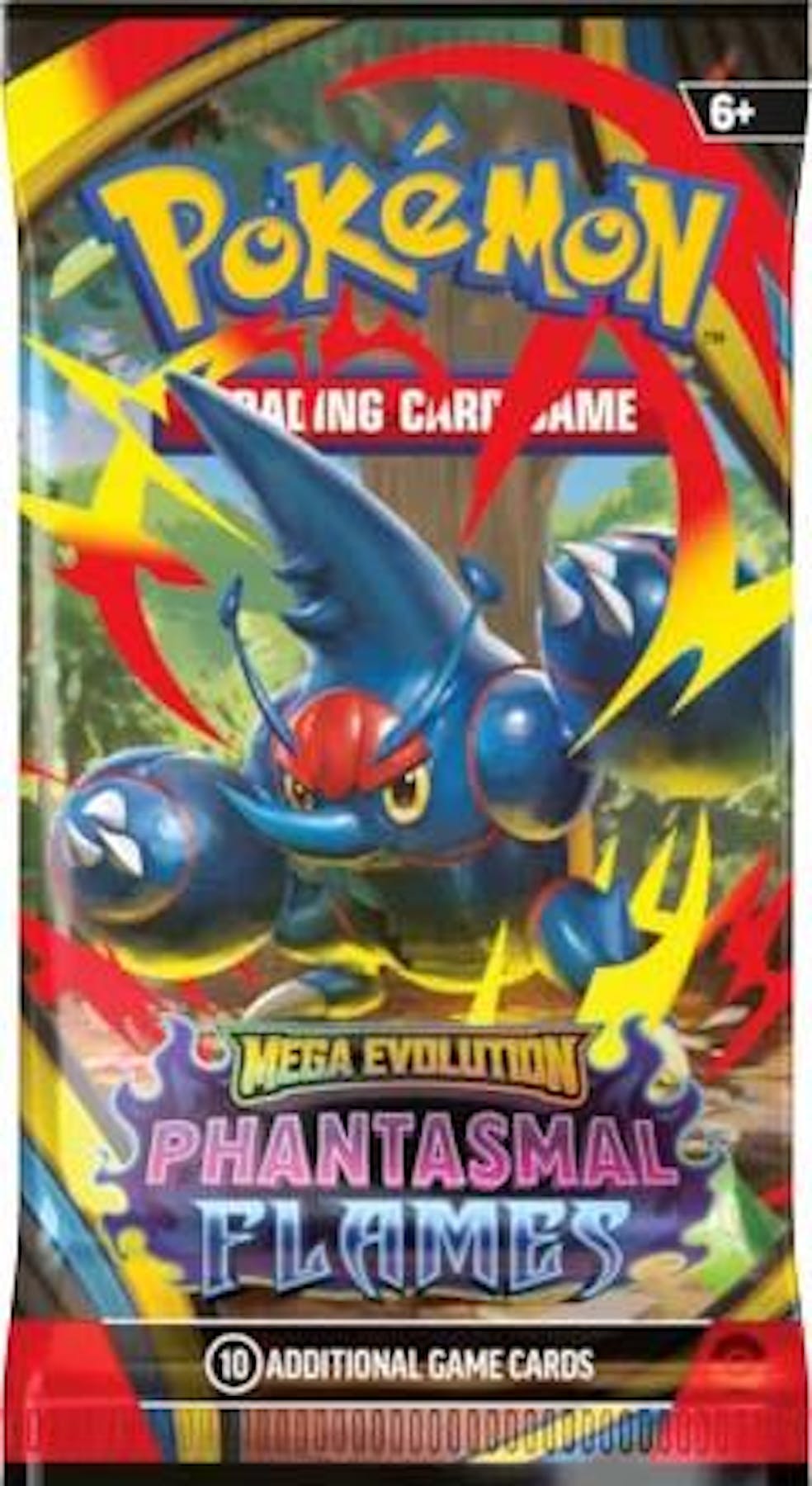 Pokémon TCG: Mega Evolution – Phantasmal Flames Booster Box (Presell) - Columbia Hobby - Sports Card Boxes - Toploaders - Card Savers