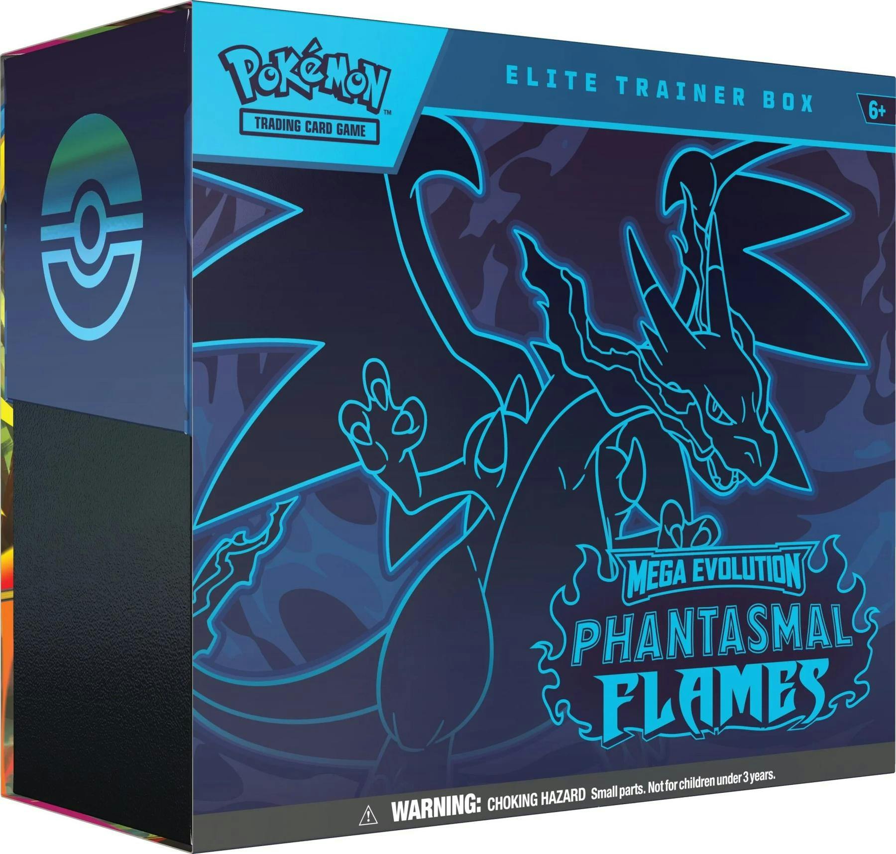 Pokémon TCG: Mega Evolution – Phantasmal Flames Elite Trainer Box (Presell) - Columbia Hobby - Sports Card Boxes - Toploaders - Card Savers
