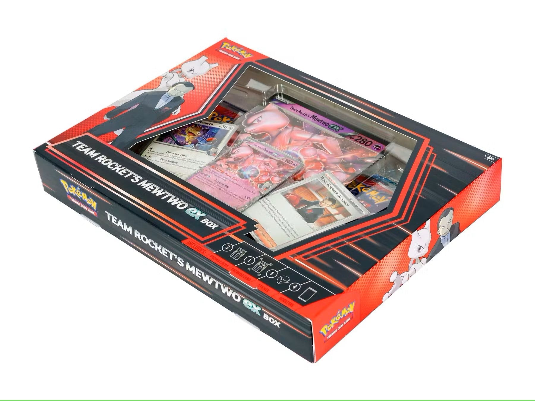 Pokemon Team Rocket's Mewtwo ex Box - Columbia Hobby - Sports Card Boxes - Toploaders - Card Savers