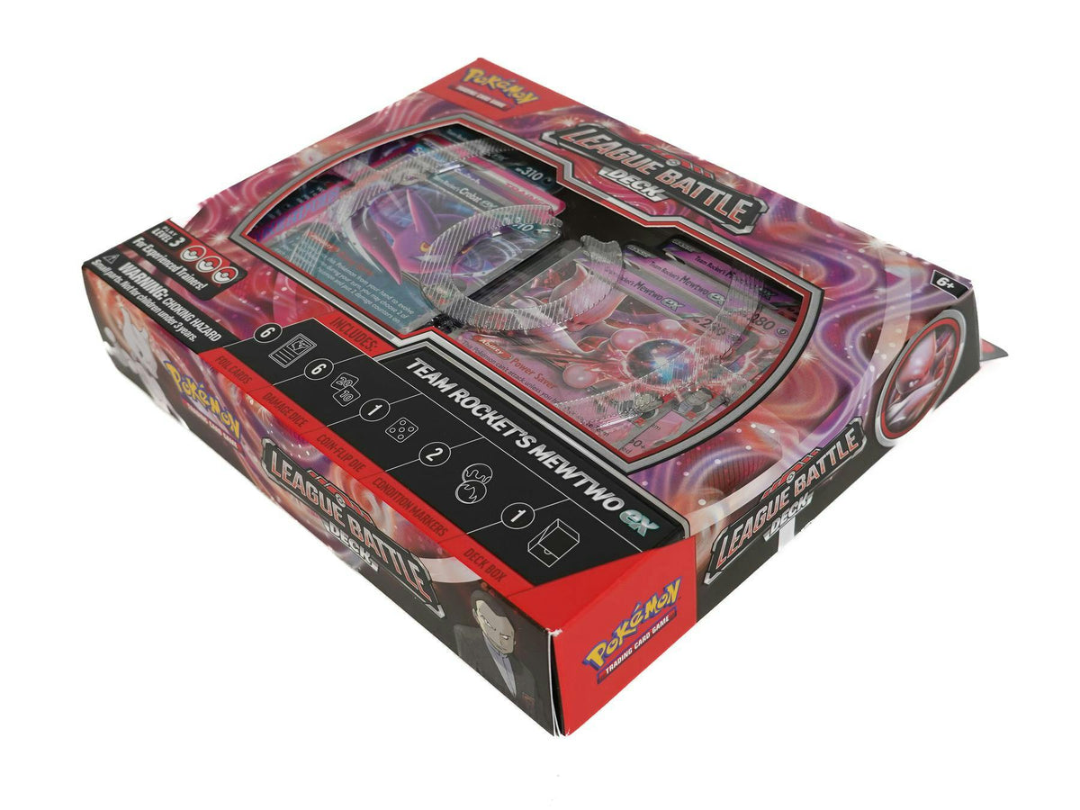 Pokemon Team Rocket's Mewtwo ex League Battle Deck | Columbia Sports C –  Columbia Hobby - Sports Card Boxes - Toploaders