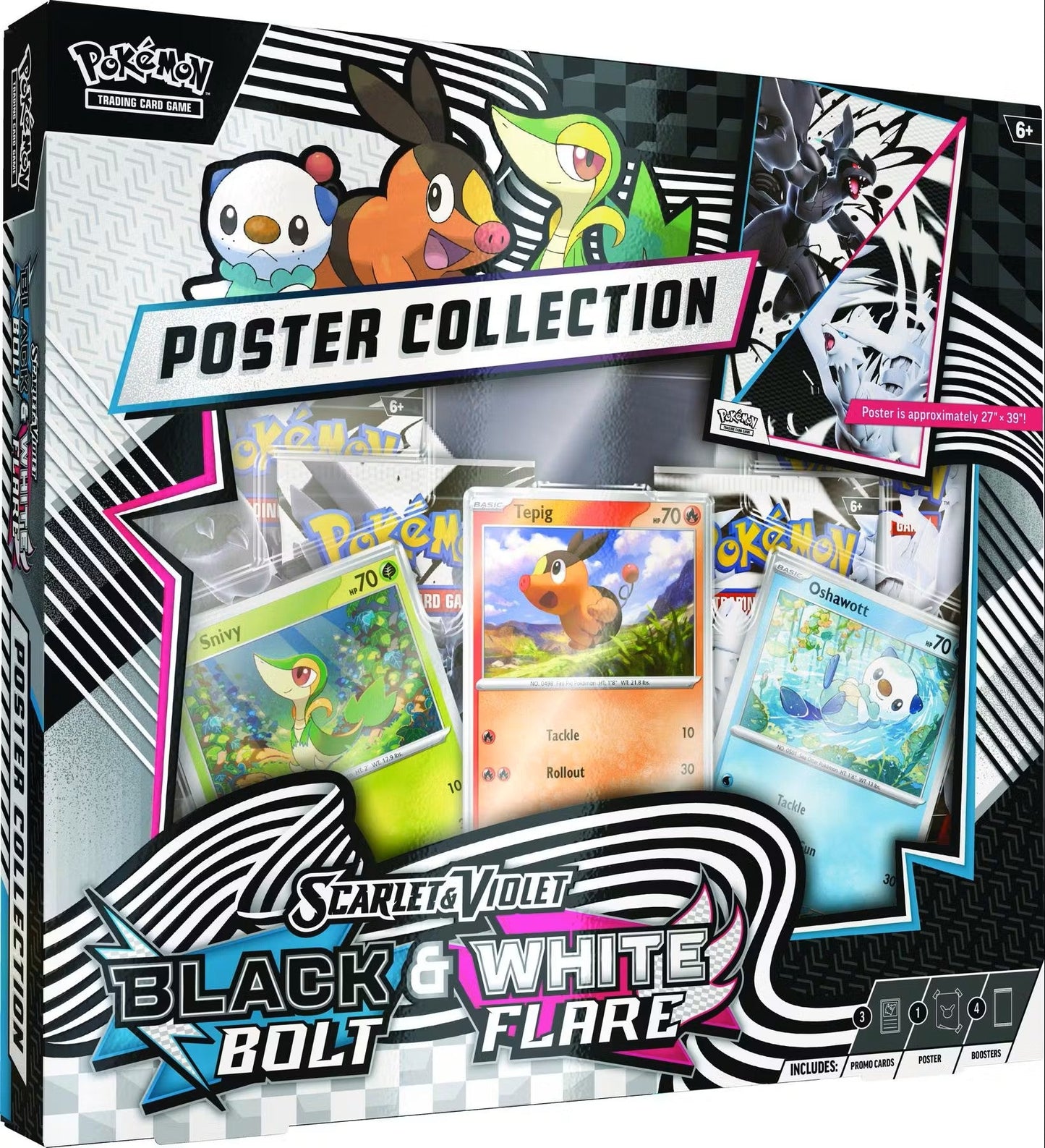 Pokémon Unova Poster Collection Box | Columbia Sports Cards & More - Columbia Hobby - Sports Card Boxes - Toploaders - Card Savers