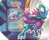 Pokemon Paradox Clash (Walking Wake ex / Iron Leaves ex) Tin