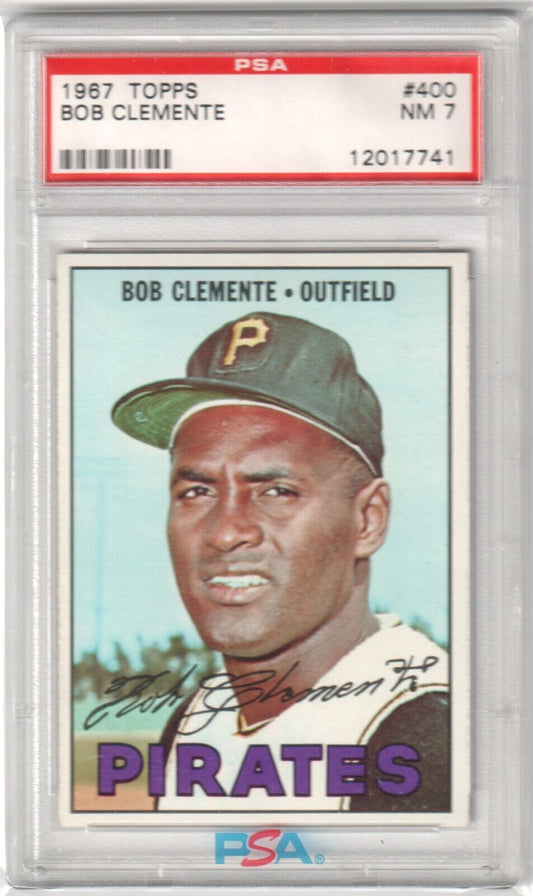 ROBERTO CLEMENTE 1966 Topps #300 PSA 6 EX - MT - PIRATES - Columbia Hobby - Sports Card Boxes - Toploaders - Card Savers