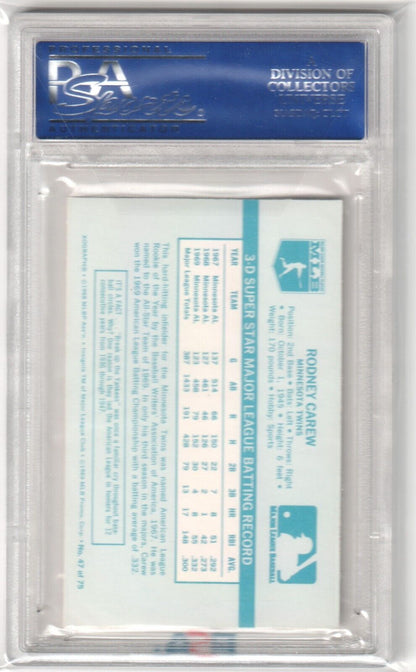 ROD CAREW 1970 Kellogg's #47 PSA 9 MINT - TWINS - Columbia Hobby - Sports Card Boxes - Toploaders - Card Savers