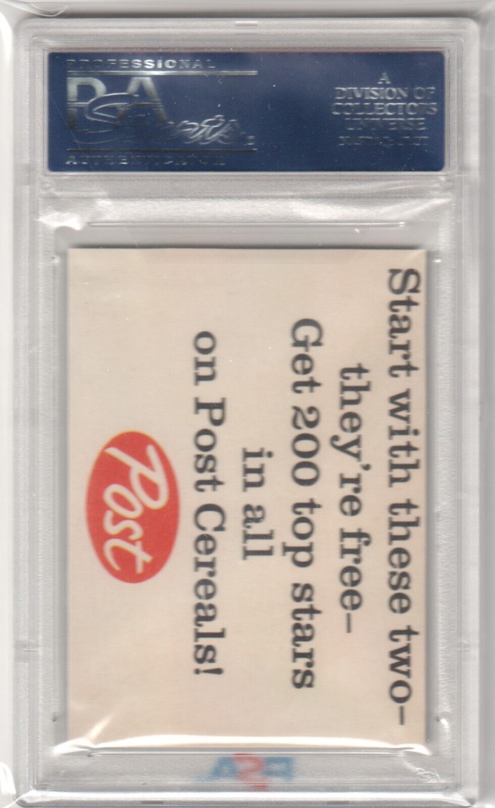 ROGER MARIS 1962 Post Cereal Ad Back Life Mag #6 PSA 8 NM - MT - YANKEES - Columbia Hobby - Sports Card Boxes - Toploaders - Card Savers
