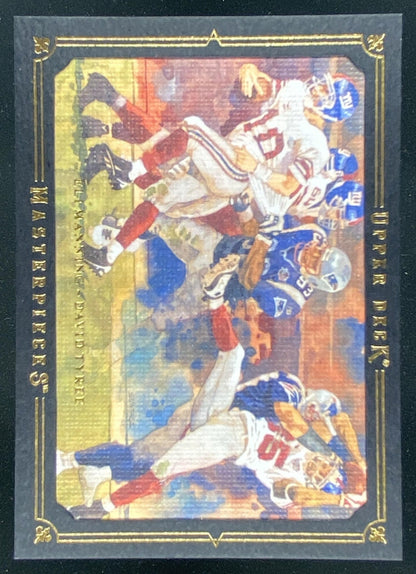2008 Upper Deck Masterpieces David Tyree / Eli Manning #3 trading card