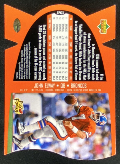 1997 SPx John Elway #SPX23 trading card